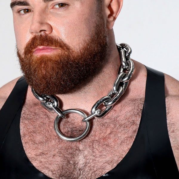 Dark Room Titan Halo Necklace | Steel