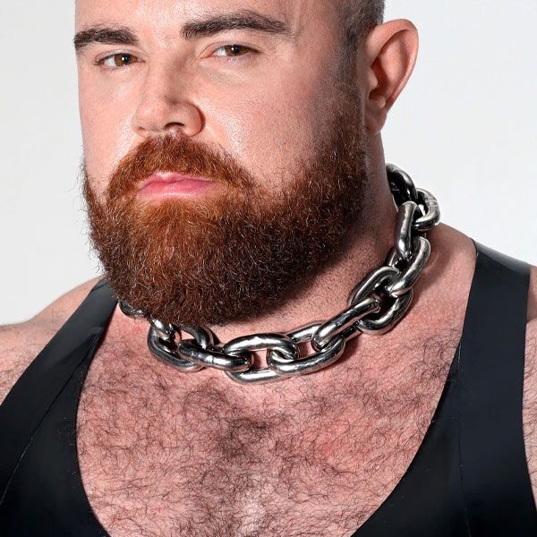 Dark Room Titan Power Choker | Steel