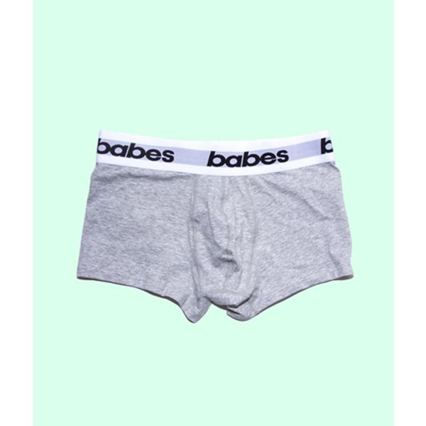 BABES BOXER BRIEFS | Grey