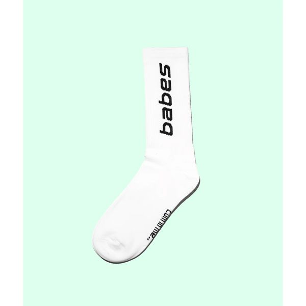BABES CUM IN ME SOCKS | White