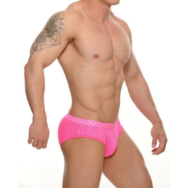STUD STARKEY Low Rise Brief | Pop Pink