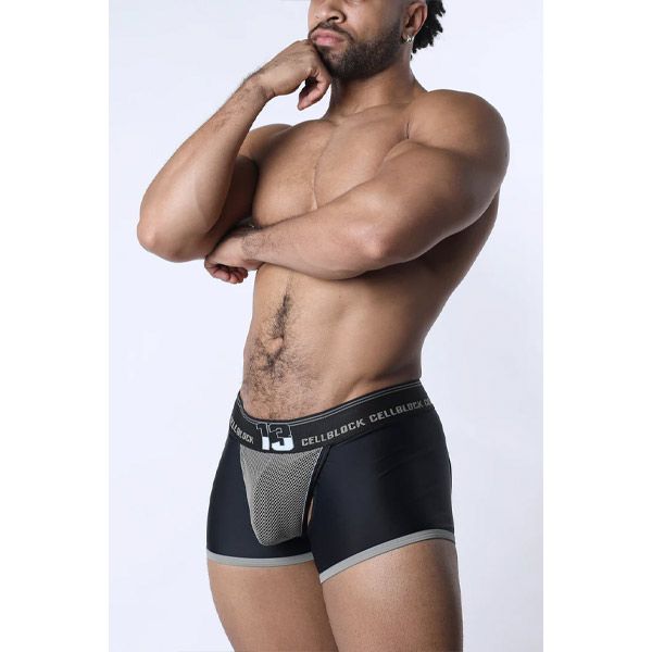 Cell Block 13 Chain Reaction Jock Trunk | Grey