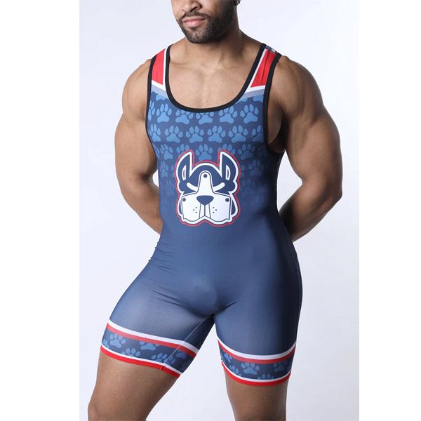 Cell Block 13 Muzzle Up Singlet | Blue