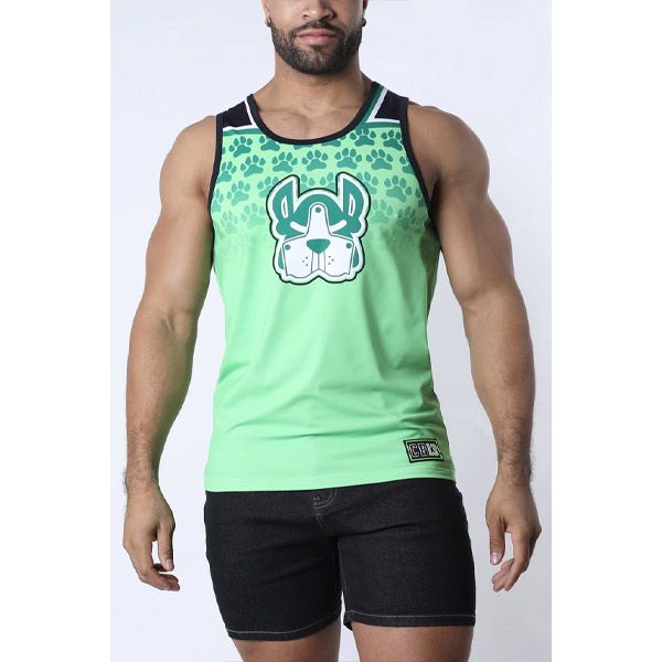 Cell Block 13 Muzzle Up Tank Top | Green