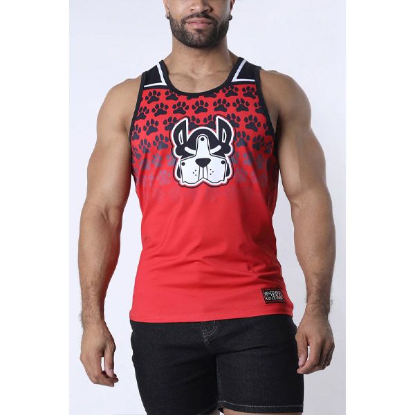 Cell Block 13 Muzzle Up Tank Top | Red