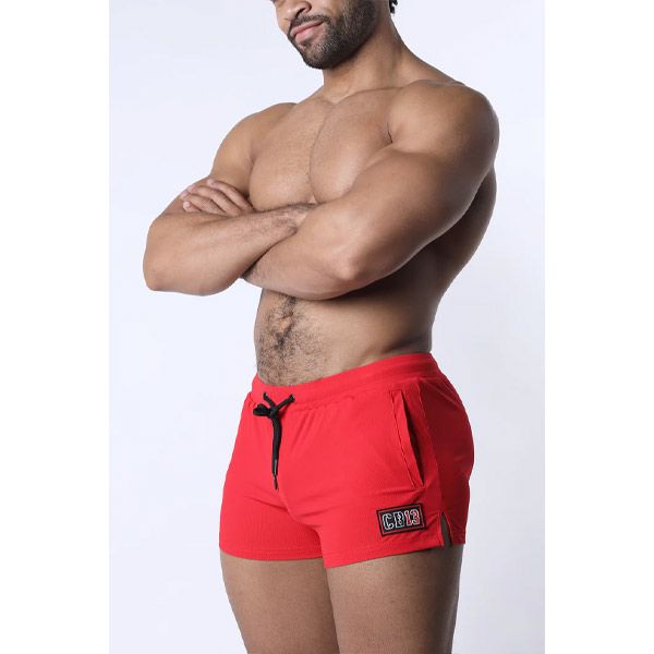 Cell Block 13 Muzzle Up Athletic Short | Red