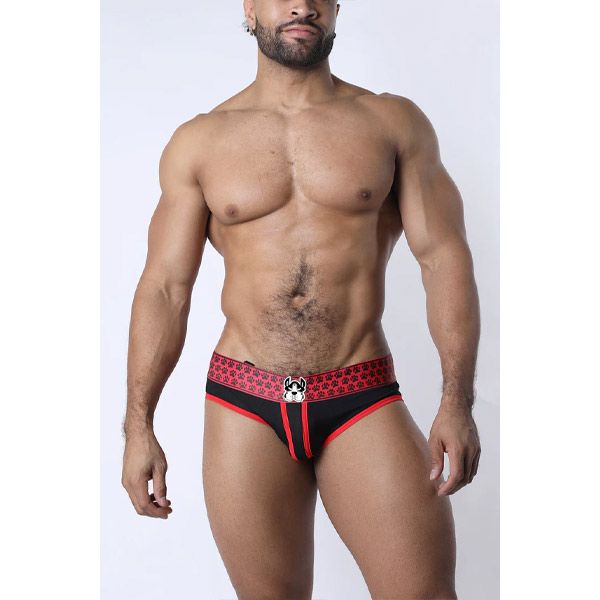 Cell Block 13 Muzzle Up Brief | Red