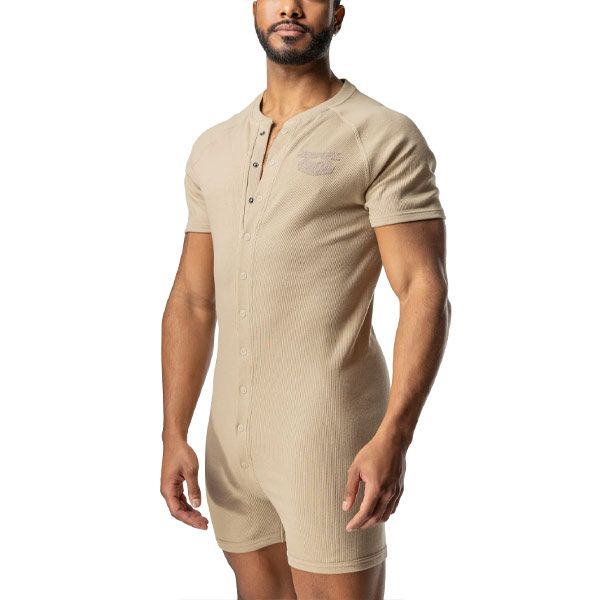 Nasty Pig Union Suit Cutoffs | Pale Khaki