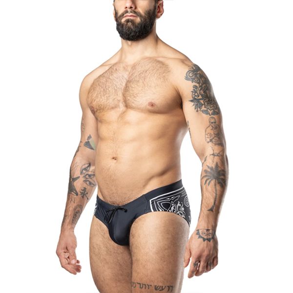 Nasty Pig Hank Bikini| Black/White