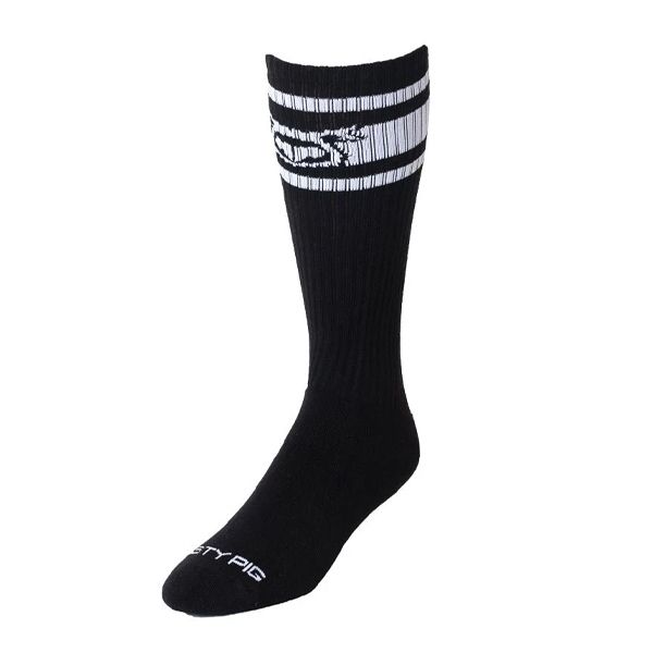 Nasty Pig Hook'd Up Sport Sock | Black/White
