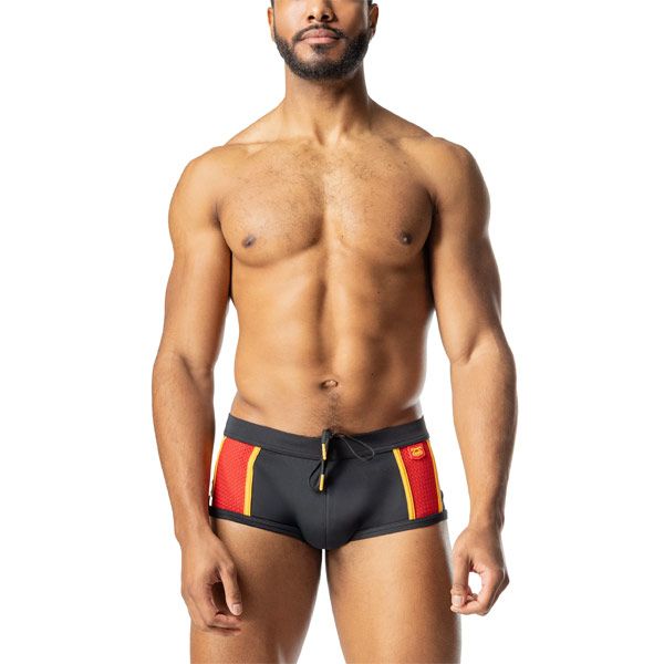 Nasty Pig Contender Square Cut | Black/Red/Gold