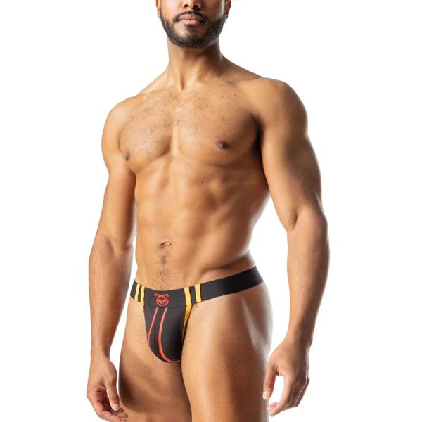 Nasty Pig Contender Thong | Black/Red/Gold