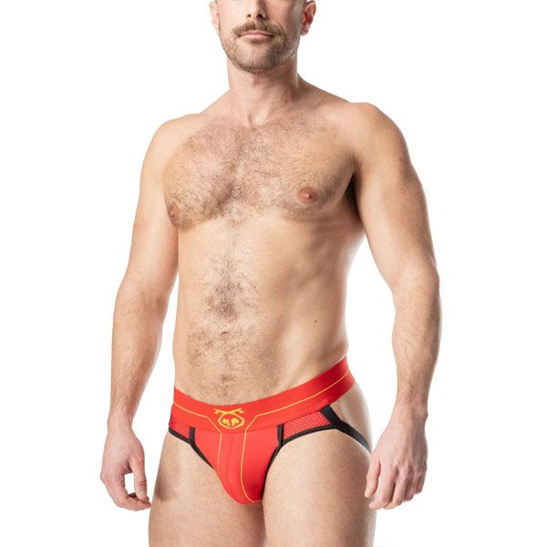 Nasty Pig TKO Jock Strap | Red/Black/Gold