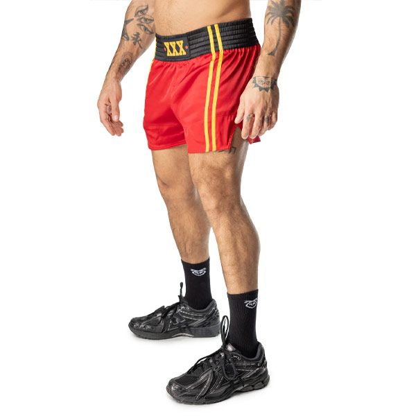 Nasty Pig TKO Trunk Short | Red/Black/Gold