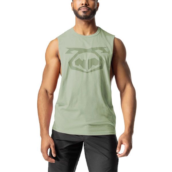 Nasty Pig Brandmark Shredder Tank Top | Hedge Green