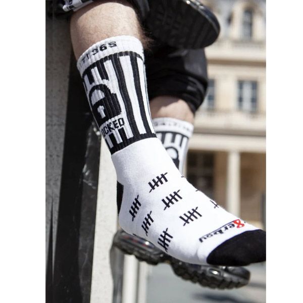 Sk8erboy® LOCKED Socks | White