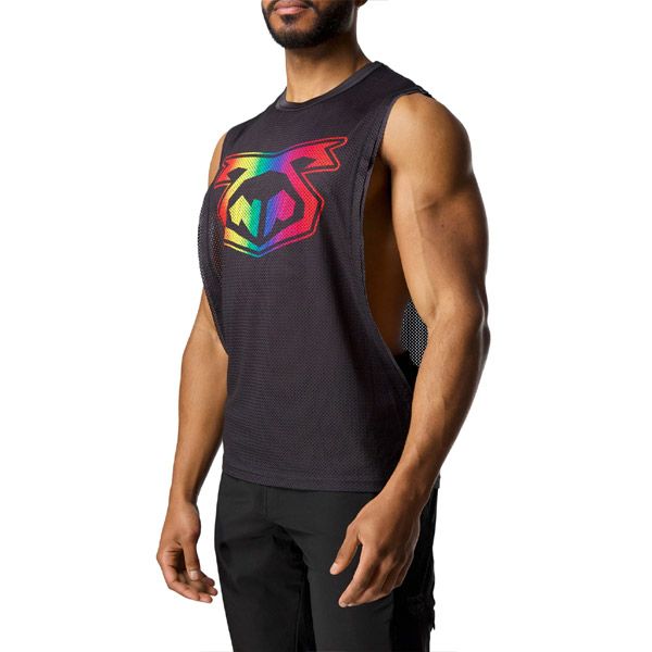 Nasty Pig Prism Pride Shredder Tank Top | Black