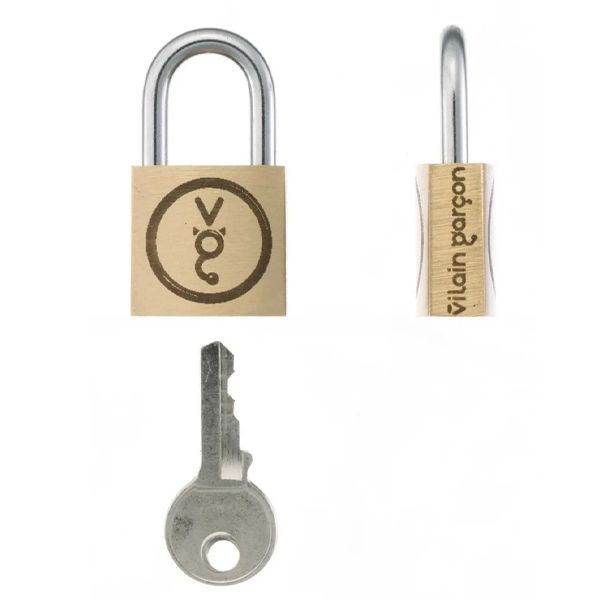Vilain Garçon VG lock. Identical key padlocks