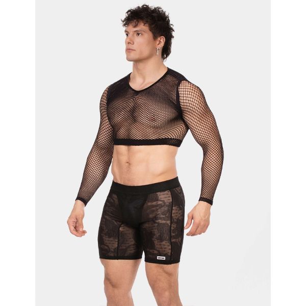 Barcode Berlin ATA Legging Shorts | Black