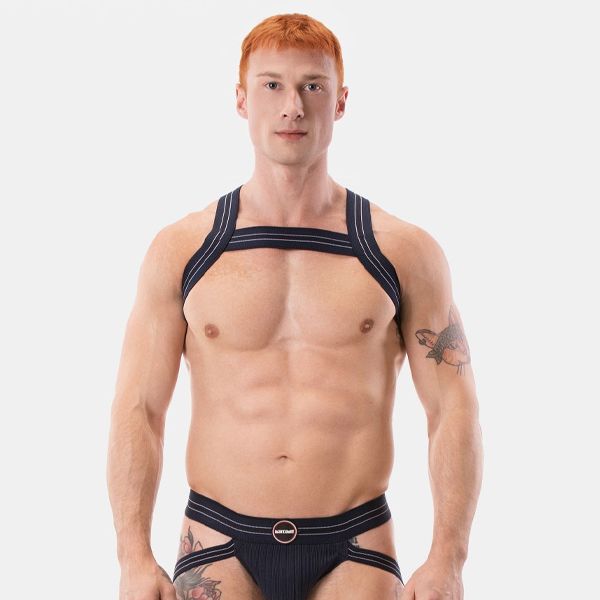 Barcode Berlin Hapero Harness | Navy/White/Black