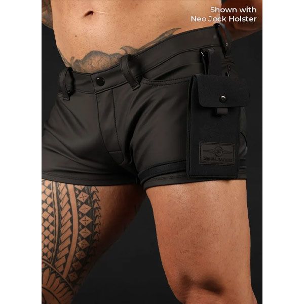 Mr.S Leather FuckGear Jean Short | Black