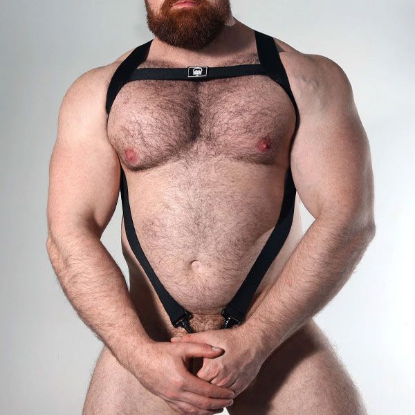 Dark Room Stamina Cock-Strap Suit | Black
