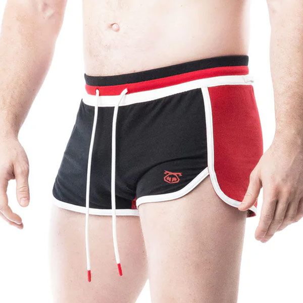 Nasty Pig Lift Club Trunk Short | Black/Red