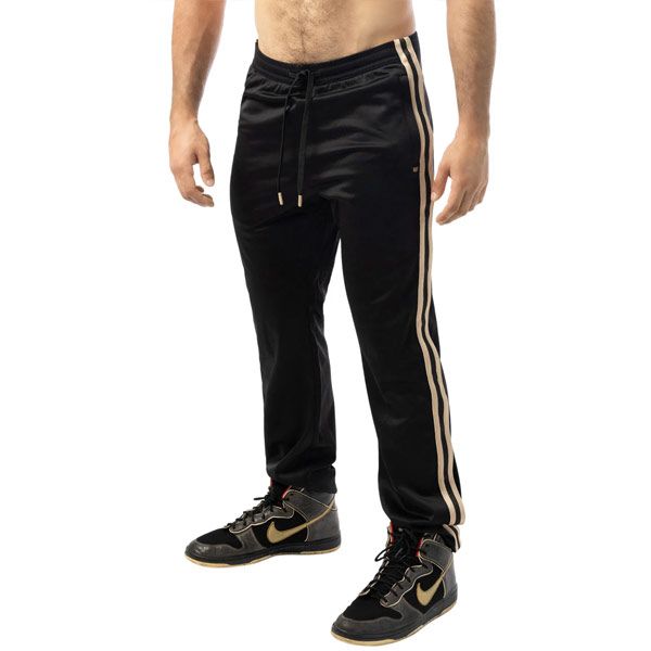 Nasty Pig Warm Up Track Pant | Black/Champagne