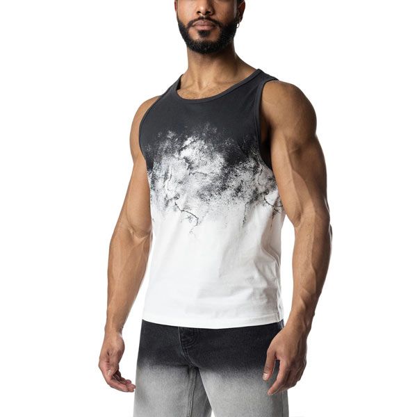 Nasty Pig Oxidize Brandmark Tank Top - Black/White