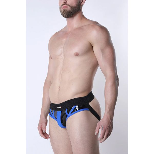 Cell Block 13 Liquid Night Jockstrap | Black/Blue