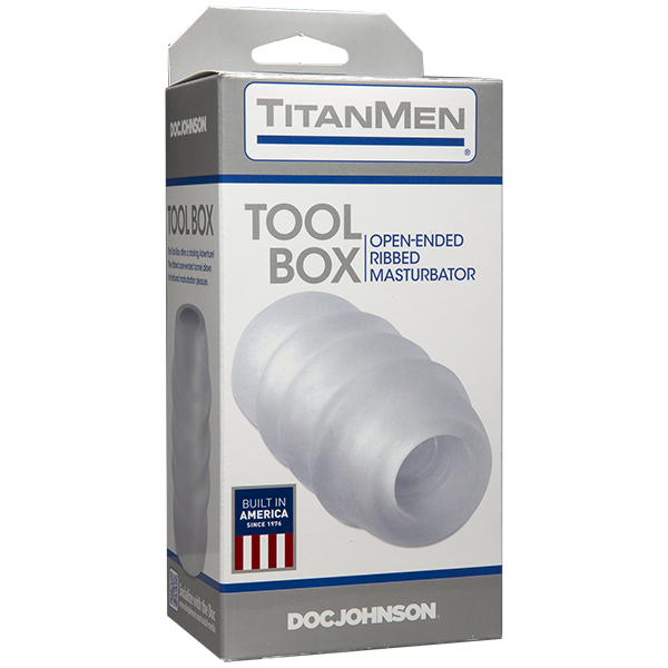 TitanMen TOOL BOX Masturbator | Clear