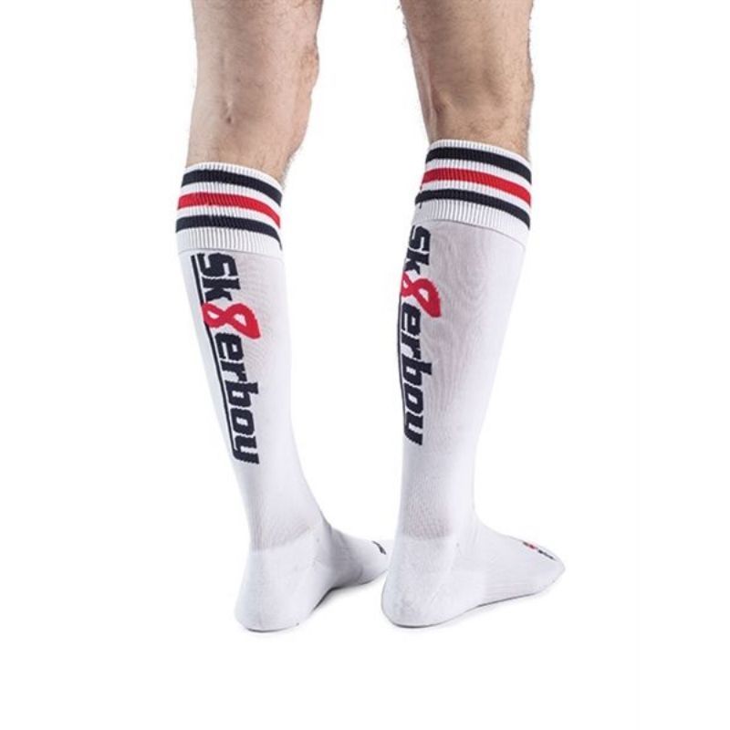 Sk8erboy SOCCER Socks | White