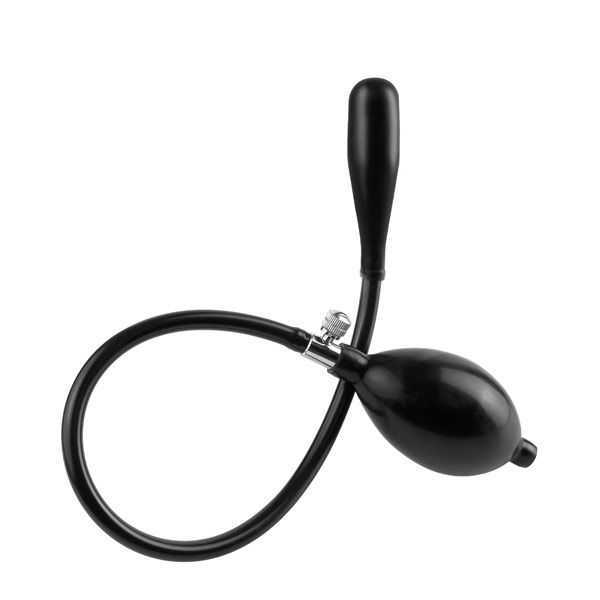 Inflatable Silicone Ass Expander | Black