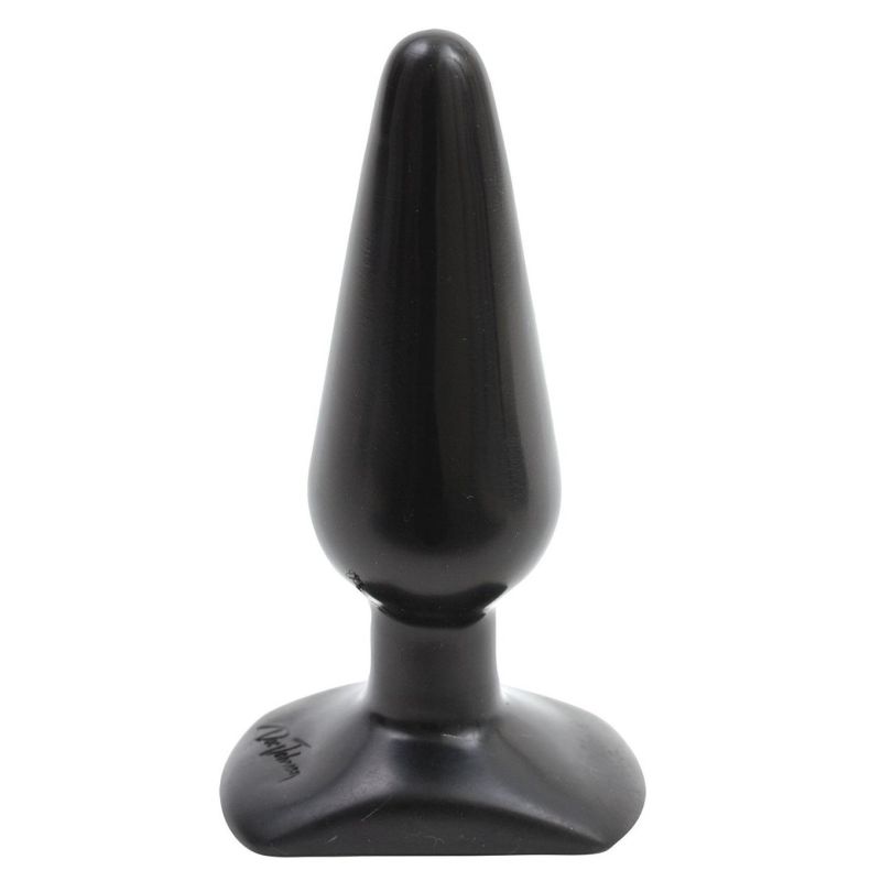 Doc Johnson Smooth CLASSIC Butt Plug: Medium | Black 