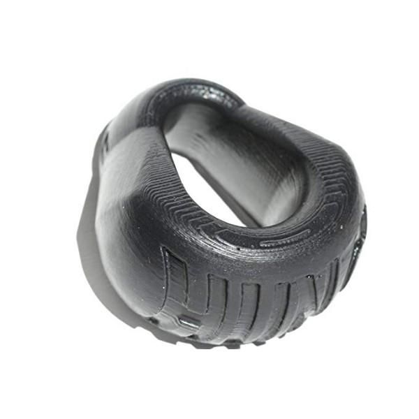 Oxballs HUNG Padded Silicone Cockring | Black