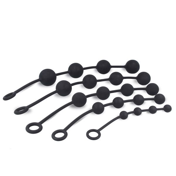 Titus Silicone Series ANAL BALLS | Anal Beads in 5 Sizes 