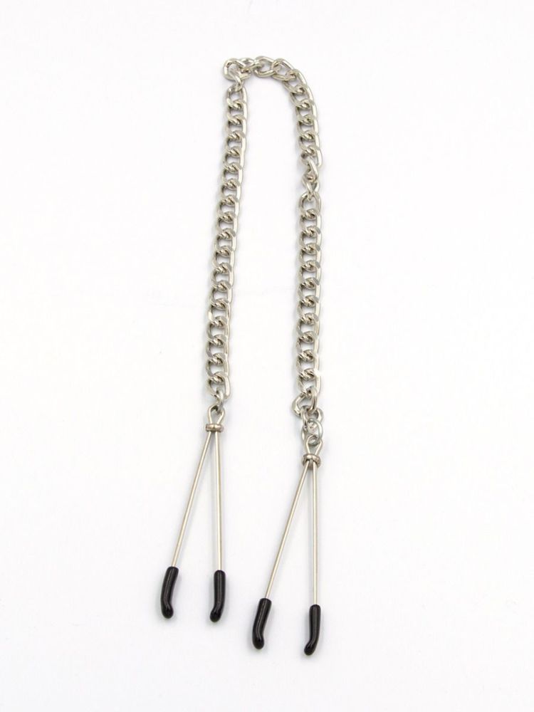 Mister B Pinch Tweezer Clamps with Chain