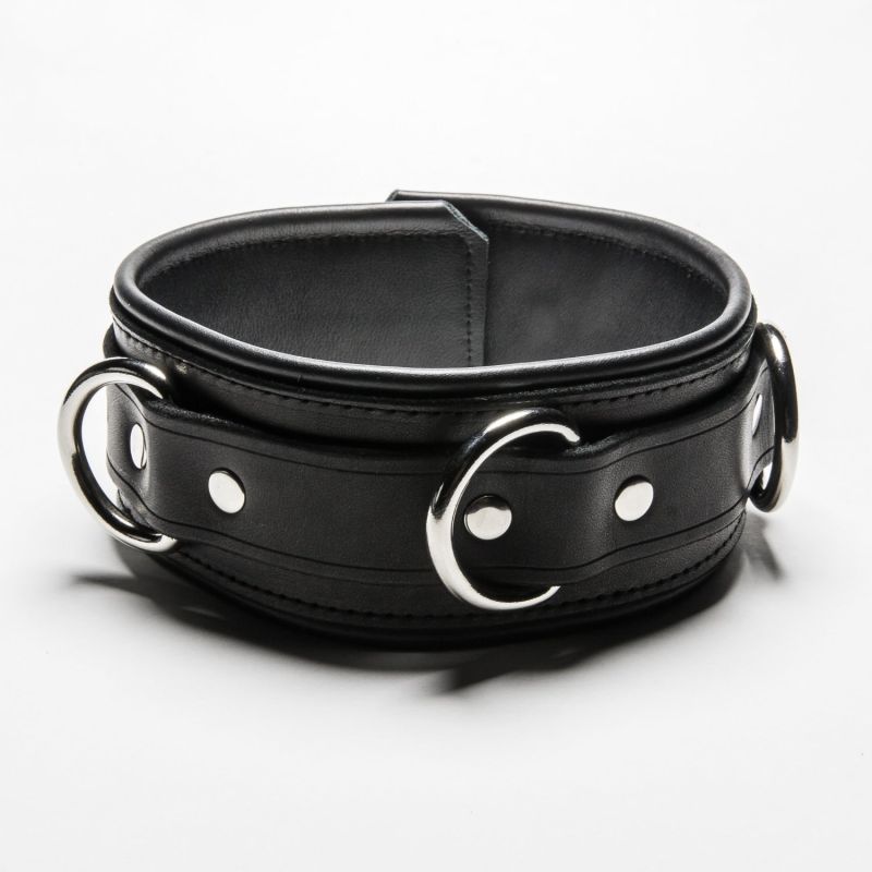 Mr S Leather LOCKING Collar by Fetters USA