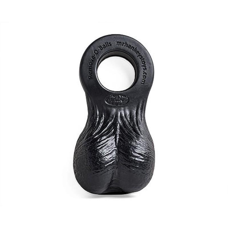 Mr Hankey's REMOVE-O-BALLS Nut Sack Dildo Attachment | BLACK