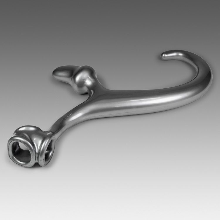 Oxballs ALIEN PUP-TAIL Plug with Cocksling | Silver