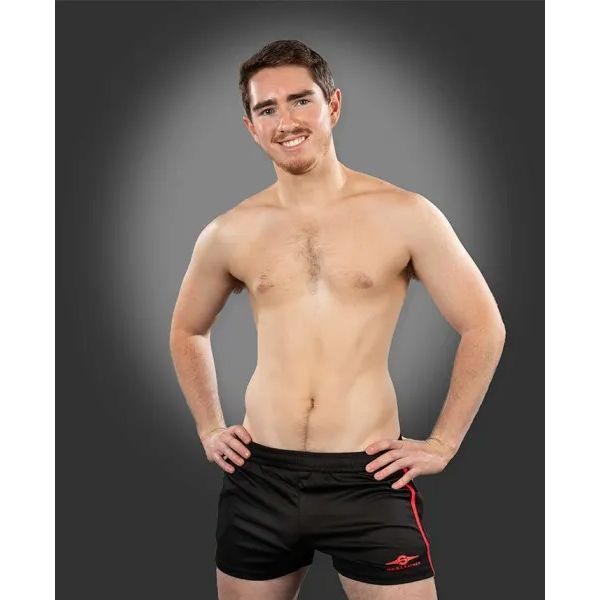 Mr.S Leather Baller Short | Red