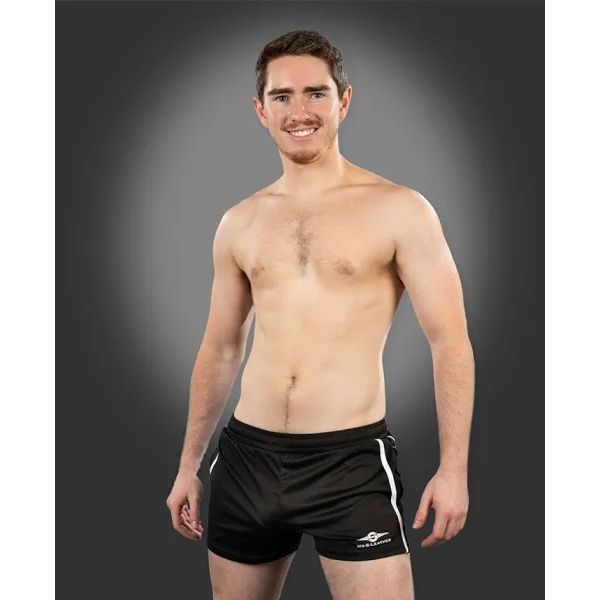 Mr.S Leather Baller Short | White