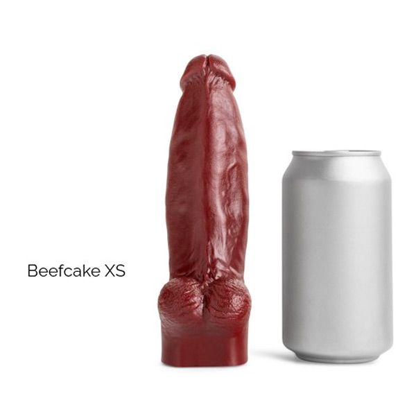 Mr Hankey's BEEFCAKE Dildo | Blood Red XS