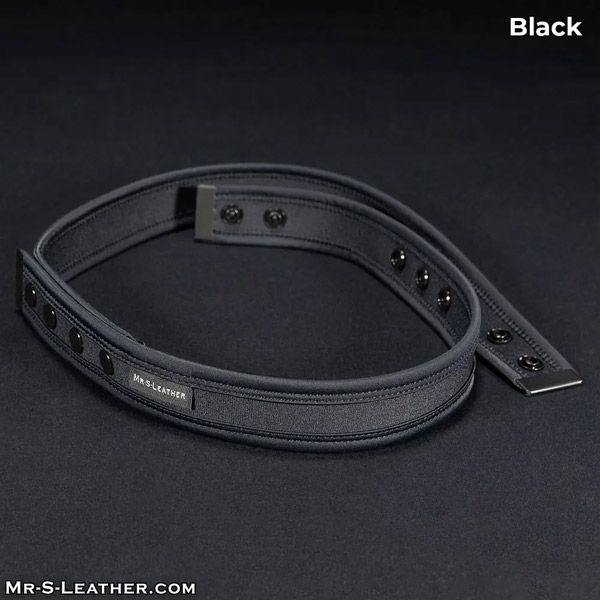 Mr. S Leather Neo Chastity Waist Strap for KINK3D | Black