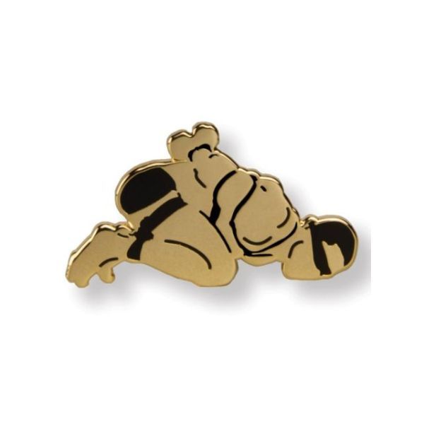 Master Of The House: BIKER Pin | Black & Gold