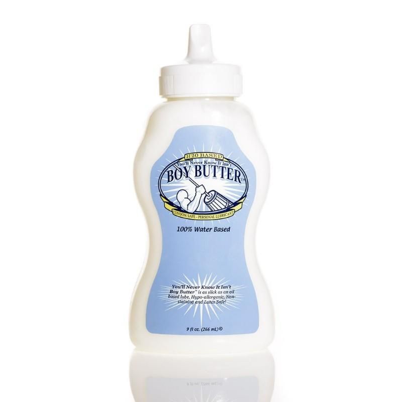 BOY BUTTER H2O Formula Lube: Squeeze Bottle | 9oz
