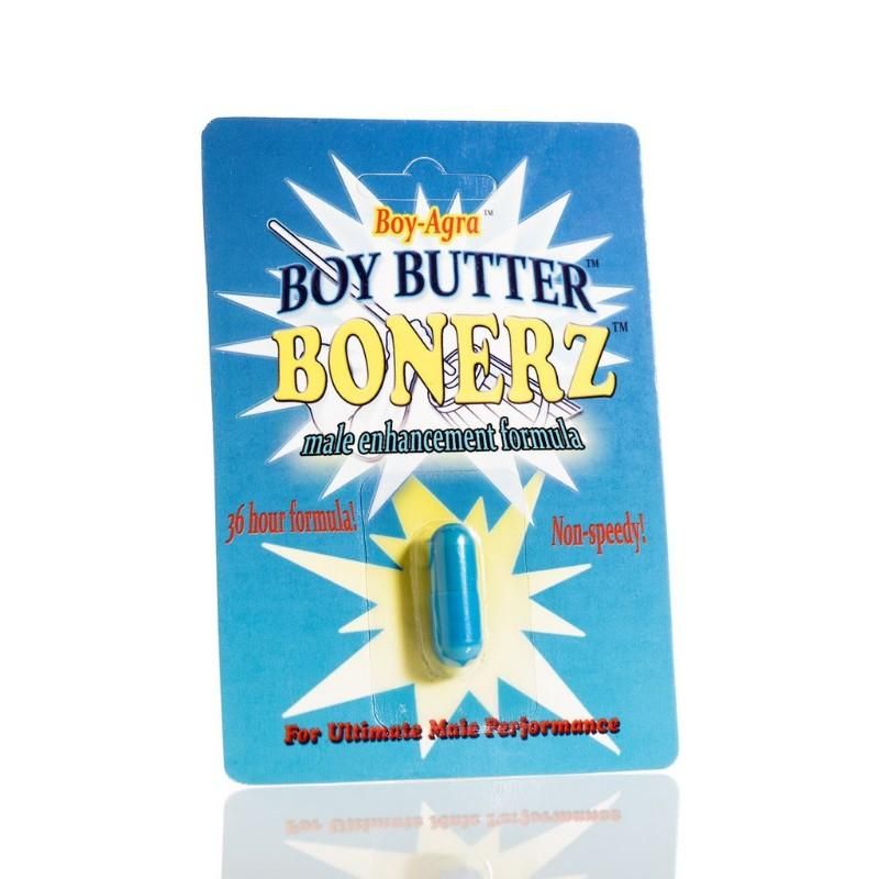 BOY BUTTER Bonerz: Herbal Erection Capsules | 1 Pack