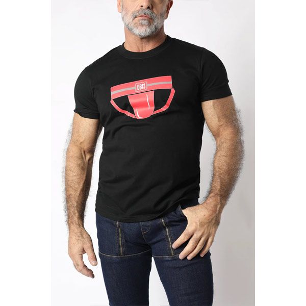 Cell Block 13 BRUISER Cruising Tee | Black/Red
