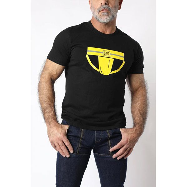 Cell Block 13 BRUISER Cruising Tee | Black/Yellow