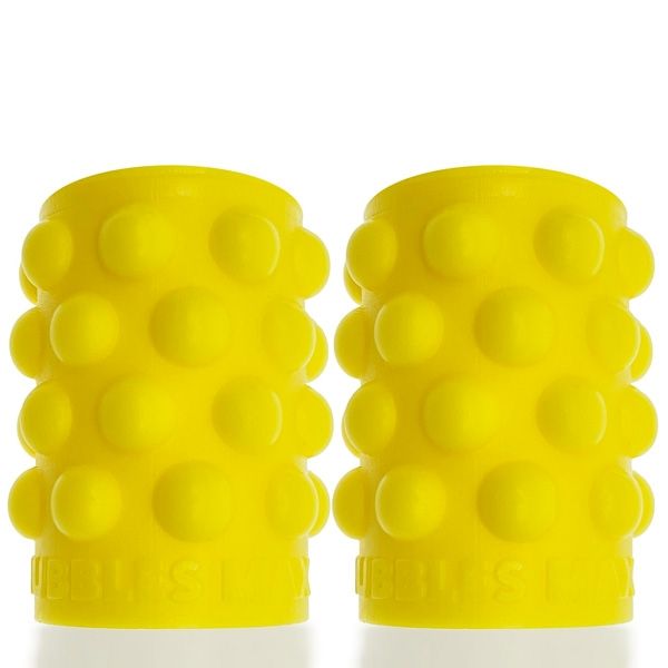 Oxballs BUBBLES Nipsuckers - Max Yellow 